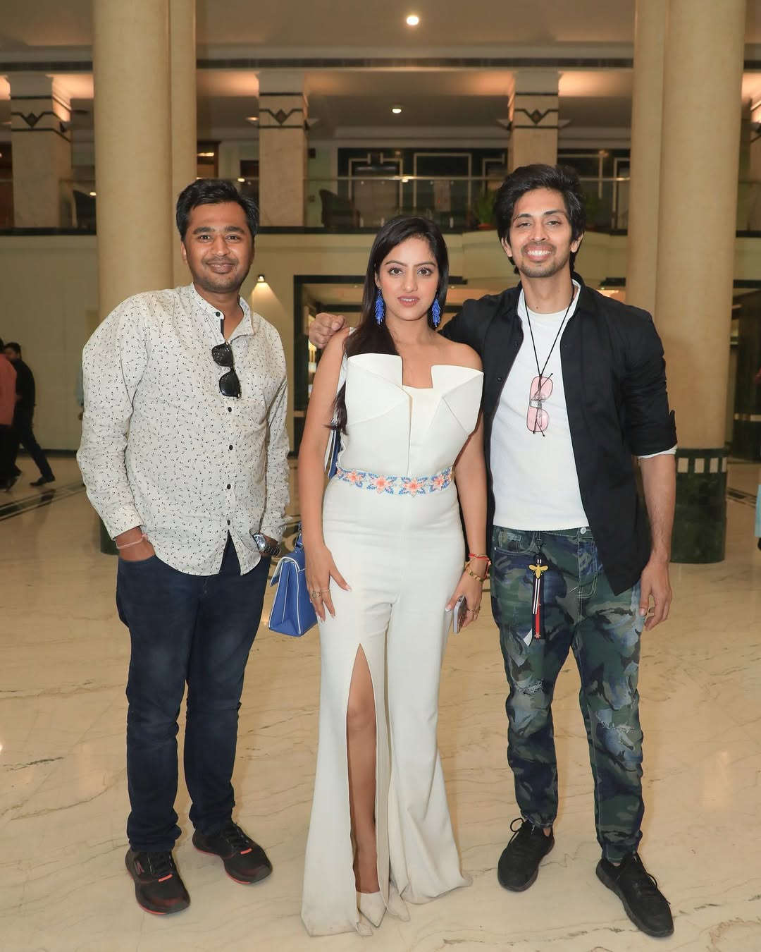 It was fun to have @deepikasingh150 and @tushar.PANDEY in #indorecity for the PRAMOTION of #tituambani managed by @whitewagonentertainment #whitewagonentertainment #freekout (2)